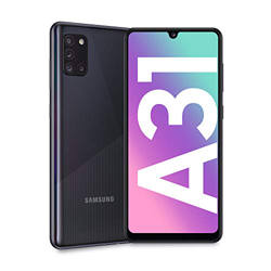 Samsung Galaxy A31 Smartphone, Display 6.4” Full HD e Amoled, 4 Fotocamere Posteriori, 128 GB Espandibili, RAM 4 GB, Batteria 5000 mAh, 4G, Dual Sim,  en oferta