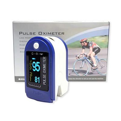 BZLine®_Pulsossimetra Pulsossimatro_da_Dito Display a LED Saturezione_di_Ossigeno_nel_Sangua e cardiofrequenzimetro Misuratore di misurazione_SpO2_da_