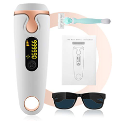 IPL Epilatore a Luce Pulsata,ROTEK Epilatori a luce pulsata 5 impostazioni di intensità 999,999 Flash Depilazione Permanente Indolore per donna Uomo características