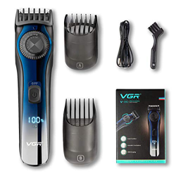 Tagliacapelli Uomo Professionale Regolabarba Elettrico Trimmer Precisione Regolatore per Capelli Tagliatrice Capelli Impermeabile con display a LED(Ne características