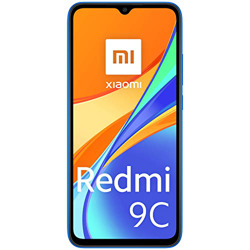 Xiaomi Redmi 9C Smartphone 2GB 32GB 6.53" HD+ Dot Drop display 5000mAh (typ) AI Face Unlock 13 MP AI Triple telecamera [Versione globale] Blu en oferta