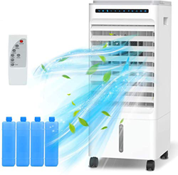 Nobebird Condizionatore d'Aria, Raffreddatore d'Aria Air Cooler Ventilatore Evaporativo Umidificatore Purificatore d'Aria Air precio
