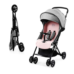 Kinderkraft Passeggino Ultraleggero LITE UP, Compatto, Facilmente Pieghevole, Accessori, per Bambini, Rosa precio