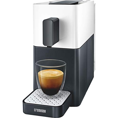 Cremesso Easy Shell White & Midnight Black in Bianco e Nero a capsule