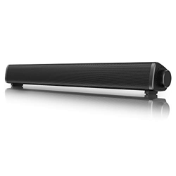 VersionTECH. Soundbar per PC, Altoparlante Hi-Fi Suono Surround 3D, Bluetooth cablati e wireless con telecomando, Soundbar portatile per USB home thea en oferta