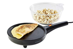 Korona 41050 Popcorn-o crepes Maker, 800 Watts, Nero características