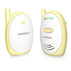 HelloBaby HB168 Baby Monitor Audio Digitale con Portata Fino a 1000 Piedi (Giallo) en oferta
