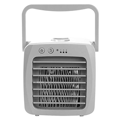 Demiawaking Mini Condizionatore Portatile ad Acqua Condizionatore da Tavolo USB Raffreddatore Climatizzatore Portatile 3 Velocità Basso Rumore Umidifi