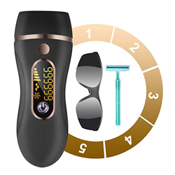 Epilatore a Luce Pulsata IPL, Dispositivo per la Depilazione Laser Permanente Donna Uomo 999,999 Flash IPL con 5 Livelli di Energia, Perfetto per Viso características
