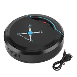 Zerodis Aspirapolvere Robot Intelligente Pulitore USB Aspirapolvere Automatico per la Pulizia della casa(Nero) en oferta