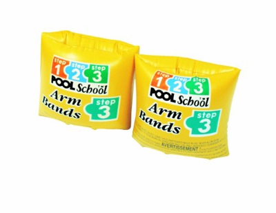 Intex- Pool School Braccioli, Colore Giallo, 20x15x0.1 cm, 56643