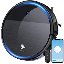 Hosome 2 in 1 Aspirapolvere Robot, 1900Pa, Super Sottile, WiFi/App/Alexa, Smart Auto-Ricarica, Spazzatrice Automatica per Peli di Animali Domestici, P precio