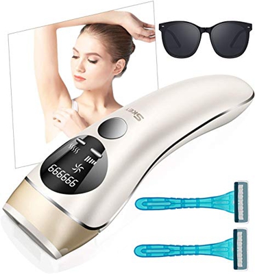 IPL Epilatore Luce Pulsata Laser per Corpo e Viso Epilatori Laser per Donna Depilazione 999999 Lmpulsi di Luce Depilazione Completa in 2 Mesi