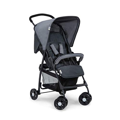 Hauck Sport, Passeggino Leggero 5.9 kg da 0 Mesi a 15 kg, Chiusura Piccola e Semplice, Posizione Nanna, Barra Frontale, Cesto, Tasca Porta Oggetti nel