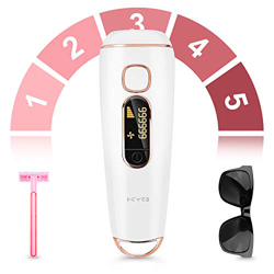 KYG Epilatore a Luce Pulsata IPL Epilatore Laser Permanente Indolore Dispositivo Gambe/Zona bikini/Ascelle/Viso características