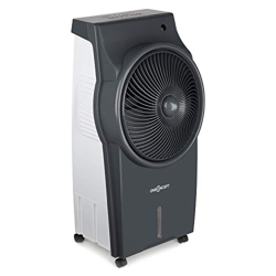 oneConcept Kingcool - Raffrescatore Evaporativo, Ventilatore, Umidificatore, Depuratore d'Aria 4in1, Ionizzatore, Serbatoio: 8 L, Flusso: 2340 m³/h, 9 precio