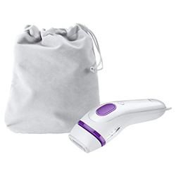 Braun Silk-expert 3 BD 3005 Epilatore a Luce Pulsata con SensoAdapt, Bianco e Viola, Epilazione Permanente dei Peli Visibili a Casa in Soli 3 Mesi, co precio