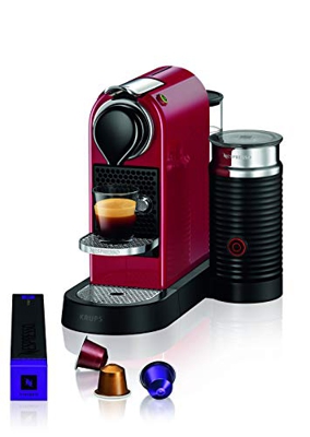 Krups XN7615 Nespresso, Macchina per Espresso in Capsule, 1 Tazza, Rosso