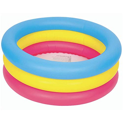 Jilong Fun Piscina Rotonda, 66 Litri, 76x76x25 cm