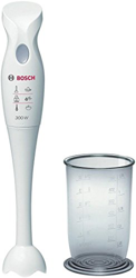 Bosch Elettrodomestici CleverMixx MSM6B150 Mixer a Immersione, 300 W, 1 Liter, 1 Decibel, Plastica, Bianco características
