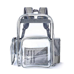 SPEEDEVE Zaino in PVC Trasparente per per Lavoro Palestra Escursionismo Viaggio,43x35x15cm características