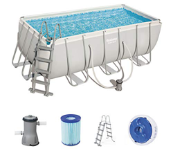 Best Way Piscina Power Steel Frame Rettangolare Cm. 412X201X122, cap. 8,124, 8124 Litri, 412x201x122 cm características