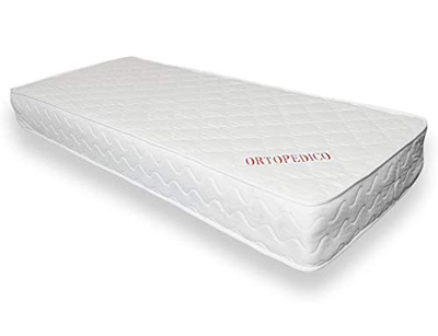 Europrimo Materasso Signolo Ortopedico a Molle Bonnel Misura 80x190 Alto 20 CM Anallergico, Antiacaro, Traspirante Made in Italy