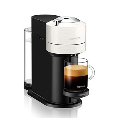 Nespresso Vertuo Next, by Magimix - White , 11706 - Richiedi 50 capsule di caffè più 2 mesi (1° e 6°) abbonamento al caffè gratis quando acquisti ques