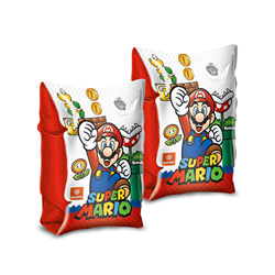 Mondo Toys - Super Mario Arm Bands - Braccioli di Sicurezza per bambini - Materiale PVC - Adatti a bambini da 2 a 6 anni con Peso 6-20 kg - 16872 características