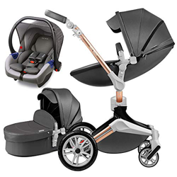 Hot Mom passeggino per bambini marrone 2020,Grigio scuro 3-1 precio