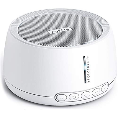 Macchina di Rumore Bianco, Roffie Macchina Per il Sonno 30 Suoni, Naturali Terapia del Suono, Funzione Timer, White Noise Machine Portatile per La Cas