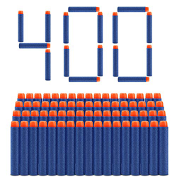 welltop 400 Pezzi Refill Bullet Foam Freccette Munizioni per Nerf N-Strike Elite Series Blasters Giocattolo per Bambini (Blu) características