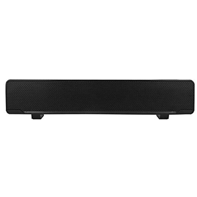 Soundbar, Soundbar Stereo cablato USB Lettore Musicale Bass Sound Box Audio da 3,5 mm Ingresso per telefoni PC, Smartbar Smart compatta, con Tecnologi