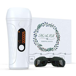 Epilatore Luce Pulsata Laser Peli Donna con Sistema di Depilazione IPL 500,000 Flash e 5 Livelli di Energia e 2 Modalità del'uso Perfetto per Viso/Sch características