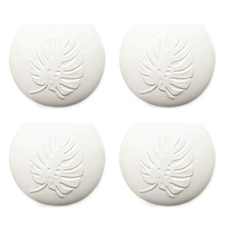 A1658 - Set di 4 umidificatori in ceramica Botanical, piatto per il fissaggio al termosifone, diffusore di acqua precio