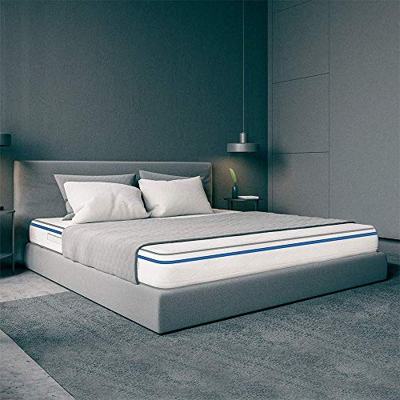 AILIME SRL Materasso in Memory Foam Singolo 90X190X14 CM Pieghevole Ortopedico con Dispositivo Medico Soft
