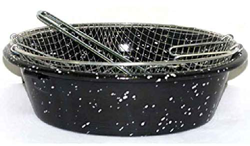 Ceriani 9198030 Friggitrice Ferro/Porcellana con cestello 30sct, Multicolore precio