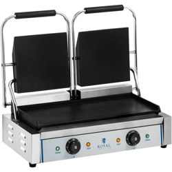 Piastra panini - liscio - 2 x 1.800 W - ROYAL CATERING en oferta