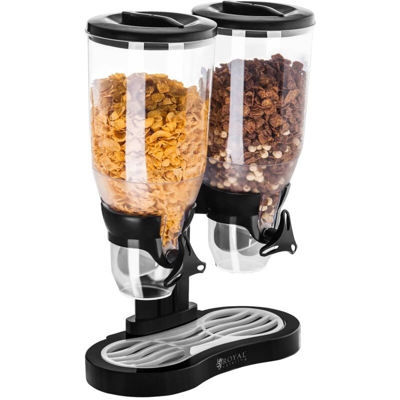 Dispenser per cereali doppio - 6 Litri - ROYAL CATERING