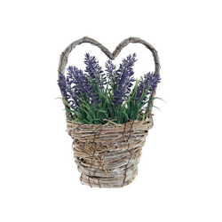 Fiore Decorativo Lilla Plastica Ferro rattan (16 x 10 x 21 cm) - Dekodonia características
