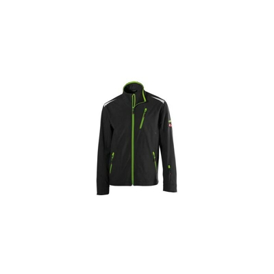 Giacca Uomo 24, Black/Lime Green,Taglia Xl - Fortis
