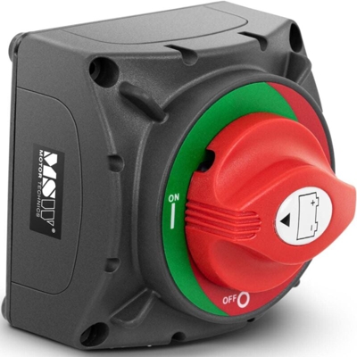 Staccabatteria Auto Moto Interruttore Stacca Batterie Barca Camper 4 Posizioni - MSW