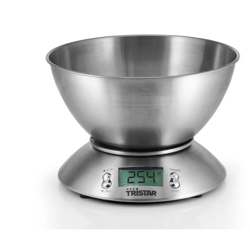 Tristar - Bilancia Da Cucina Digitale Elettronica Di Precisione Ciotola Inox 2,5 L precio