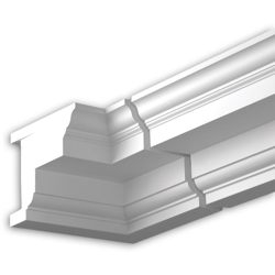 Profhome Decor - Angolo interno Profhome 432121 cornice per esterno elemento angolore elemento di facciata stile neoclassico bianco características