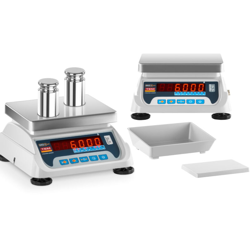 TEM - Bilancia da tavolo - tarata - 3 kg/1 g - 6 kg/2 g - LED precio