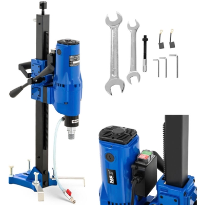 MSW - Carotatrice Diamantata Macchina Per Carotaggio Umido/Secco 950 giri/min 2800 W