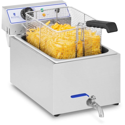 Friggitrice elettrica - 1 x 17 litri - ROYAL CATERING