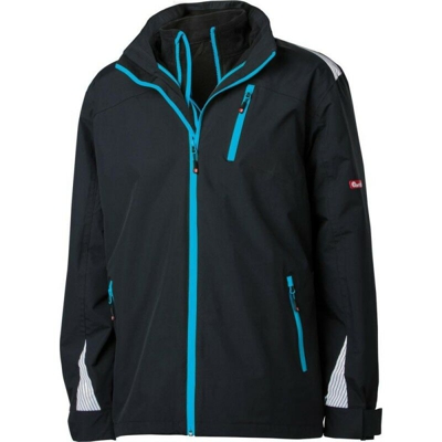 Giacca 3 In 1 24, Nero / Turchese, Size 2Xl - Fortis