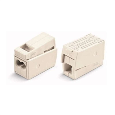 Connettore per filo flessibile filo rigido 2 x 1,0 - 2,5 mm² - LECLUBLED