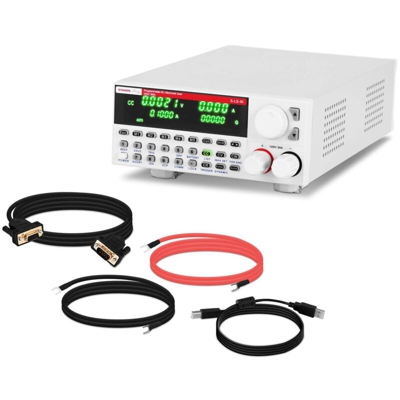 Stamos Soldering Carico Elettronico Programmabile CC Misuratore S-LS-61 (150 W, 0-30 A, USB, Display LED)